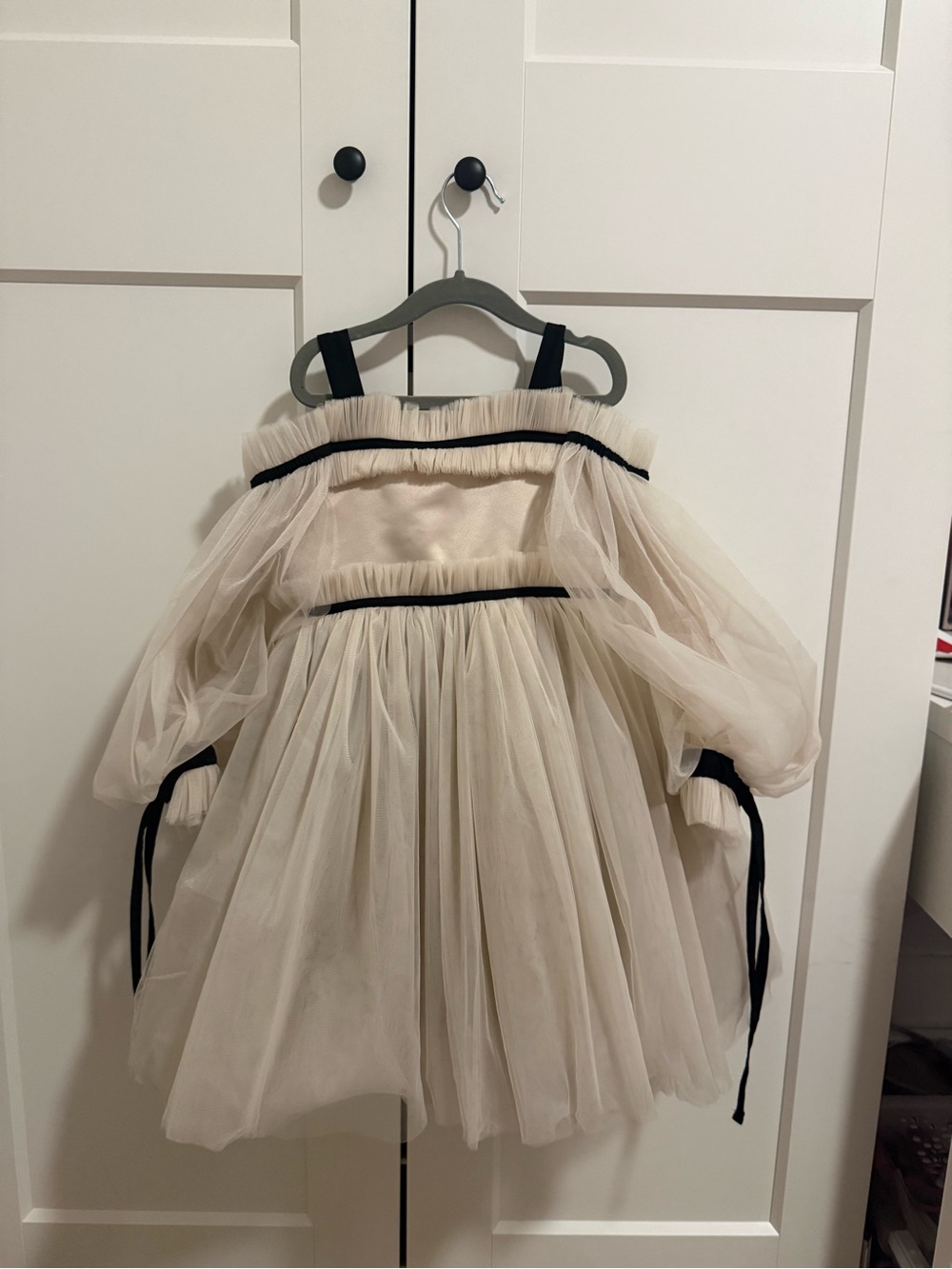 Petite Maison Kids Coco Ivory Tulle Dress